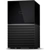 Western Digital WD 44TB My Book Duo Hard Disk Esterno per Desktop RAID, USB-C/USB 3.2 Gen 1, Protezion con password, Software per la gestion e il backup, RAID 0/1, JBOD, Formatto per Windows and MacOS, Nero