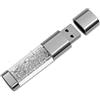FeliSun Crystal Jewelry Chiavetta USB 3.0 Pendrive USB Stick Flash Drive Impermeabile trasparente Memory Stick Pen Drive-Fino a 80M / s (16GB, Bianca)