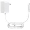 Wcone Cavo di alimentazione di ricambio per Aura Carver AF900 e AF100, compatibile con adattatore caricabatterie SR-A30502000U2, lungo 1,5 m, cavo di alimentazione 5 V 2 A, bianco