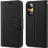 Shantime Custodia in pelle intrecciata per Nubia Neo 2 5G - Nero