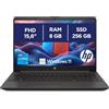 HP 250 G9 - Computer Portatile Notebook - Intel i5-1235u 10 Core 3.3Ghz - Display 15.6'' FHD - Ram 8GB, SSD 256GB - Windows 11