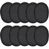 ZLiT 5 paia di cuscinetti auricolari per 3M Worktunes tattici 100/300/500 Tunes di lavoro Connect Swat Tac Peltor X1A-X5A serie Comtac Protac Series Cuffie Cuffie in schiuma (panno in rete)