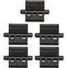 Gugxiom Blocco Batteria, Professionale Facile da Sostituire Aspetto Compatto Resistenza All'usura Pulsante Blocco Batteria per Baofeng UV 5R UV 5RA UV 5RB UV 5RC UV 5RE BF F8HP (5 PCS)