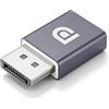 Truhuova DP Dummy Plug 4K DisplayPort - Adattatore display virtuale con luce LED, emulatore EDID per desktop remoto e server senza testa, 4K a 17Hz ad alta risoluzione Headless Ghost per PC Mac Linux