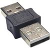 Generic Connettori e adattatori USB | Connettore USB 2.0 AF/AM | Adattatore dritto per telefono maschio a femmina | per auto, viaggi, laptop, casa, ufficio, PC, telefono, tablet