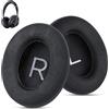 Wzsipod Cuscinetti Auricolari a tessuto per Bose NC700-Nero | per cuffie wireless NC700(NC700), in tessuto confortevole e traspirante