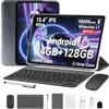 BMAX Tablet 13,4 Android 16 con Tastiera e Mouse, 24GB RAM 128GB ROM