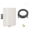 HzFitInc 2.4G 5GHz WiFi Antenna Dual Band Outdoor Pole Mount con 3m Cavo di prolunga SMA maschio e adattatore RP-SMA