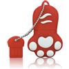 FeliSun USB 3.0 Flash Drive Cartoon Gatto Paw Pen Drive capacità ad alta velocità 64GB Scarica Storage USB Stick Pendrive