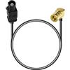 Vecys Cavo SMB a Fakra SMB Femmina Ad Angolo Retto da 90 Gradi a Fakra A Cavo Adattatore Maschio RG174 20 cm / 7,9 pollici per DAB FM/AM Radio Amateur