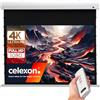celexon HomeCinema Motorleinwand Tension 300 x 169 cm, 135 - MWHT
