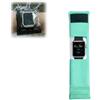 Generic Custodia impermeabile per orologio da nuoto, galleggiante, in PVC, con schermo tattile, protezione per smartwatch, universale, regolabile, per sport acquatici, spiaggia, piscina, kayak, colore verde