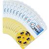 hbatPOWER 60 pezzi batteria per apparecchio acustico durevole/tipo 10 GIALLO