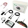 Proxel - Sensori di Parcheggio Elettromagnetici Invisibili, Anteriori, EPS-FRONT 4.0 con Display, Senza Forare il Paraurti, Kit Universale e Originale