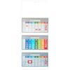 Agendepoint.it Calendario da muro 2027 trittico mensile grigio multicolor 32x80cm