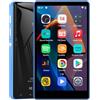 SWOFY Lettore MP3 80 GB Bluetooth e WiFi SWOFY, schermo touch 4 pollici, stereo portatile, radio FM, registratore, ebook e browser, disponibile in nero e Blu
