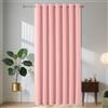 Joydeco Tende Oscurante per Interni 1 Pezzi L 135 x A 225 CM, Tenda Porta Termiche Isolante con Occhielli per Soggiorno e Camera da Letto Moderne, Rosa Fantastico