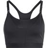 adidas Donna Optime Workout Medium Support Maternity Bra, Black, S
