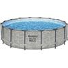 Bestway 5619E Piscina fuori terra Steel Pro Max rotonda 488x122cm con accessori