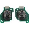 Ouitble Joystick 3D Sostituzione Stick di Controllo analogico Sinistro Destro con Scheda PCB per Controller U Gamepad Verde 3,5 cm x 2,6 cm x 2,5 cm