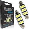 Superlite Set di 2 lampadine da soffitto a 9 Leds, 42 mm 2,3W della gamma Blue Series. Tecnologia CanBus a luce bianca. Ideale per auto e camion.