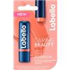 Labello BURRO CACAO LABELLO IMPORT 4,8 GR. CARING BEAUTY COULEUR NUDE 2 IN 1 CON PIGMENTI COLORATI OLIO DI MANDORLA E VITAMINA E
