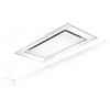 Faber Cappa a Soffitto 90 x 50 cm Finitura Vetro bianco Faber HEAVEN GLASS 2.0 WH FLAT KL A90/2 350.0663.971
