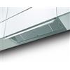 Faber Cappa ad Incasso Sottopensile Anticondensa 90 cm Finitura Acciaio inox e Vetro bianco K-LINK Faber IN-NOVA ZERO DRIP KL A90 305.0672.330