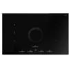 Elica NIKOLATESLA SWITCH GLOW EVO BL/A/83 PRF0196335 Piano Cottura Incasso ad Induzione 4 Zone 2 Bridge con Cappa Integrata 83 cm Vetro nero e alluminio nero
