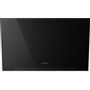 Faber AIR HUB VERTICAL BK F80 - 330.0676.814 Cappa a Parete Verticale Inclinata 80 cm Finitura Vetro nero