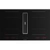 Faber GALILEO BOLD F830 - 340.0708.971 Piano cottura a Induzione con cappa integrata 4 Zone 2 Bridge 83 cm Versione Filtrante Vetro Nero lucido e Griglia inox