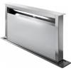 Faber FABULA PLUS EV8+ WH A90 - 340.0492.567 Cappa Downdraft a scomparsa nel top 90 cm Finitura Acciaio inox e Vetro bianco