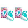 CRAZE Mano Mega XXL MAGIC SLIME, Mani scherzo per bambini, Giocattoli appiccicosi per compleanno, Colore 1 x (Confezione da 2)