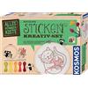 Kosmos AllesKönnerKiste 604691 - Kit Creativo per Ricamo per Bambini a Partire da 8 Anni e Principianti, Belle Immagini da Ricamo per Bambini, Regalo per Ragazze e Ragazzi, Set Creativo