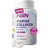 HSN Collagene marino Idrolizzato con Vitamina C 1500mg | 120 Compresse | Peptidi Bioattivi | Per Pelle, Ossa e Articolazioni | Senza Glutine, Lattosio e OGM