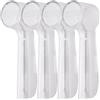 ibrush Copri Spazzolino Elettrico Compatibile con Oral-B - Copertura Testina in Policarbonato Infrangibile - Antipolvere e Protettivo - Cappuccio Ideale per Viaggio e Casa - Confezione da 4
