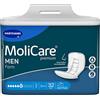 MoliCare Premium Form Men 6 gocce, per incontinenza media: alta sicurezza, protezione extra contro le perdite e discrezione per gli uomini, 32 pezzi