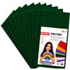 Sidi Global Market SIDI Feltro Verde Scuro 10 Fogli 40x30 Tessuto Hobbistica DIY