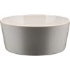 Alessi DC03/38 LG Tonale Insalatiera in Ceramica Stoneware, Grigio Chiaro