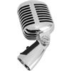 ciciglow Microfono Dinamico Classico, Microfono Cardioide Vintage per Performance Strumentali (SILVER)