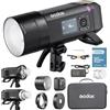GODOX AD400ProII Flash Esterno, 400Ws GN72 AD400Pro II TTL Strobe Studio