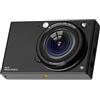 Asyduey Fotocamera Digitale CCD HD Obiettivo Autofocus 4K Videocamera Digitale da 64 MP Zoom 28 X Fotocamera Compatta per Punti e Bellezza Nero