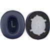 Linhexis Cuscinetti auricolari in memory foam per cuffie JBL Tune, T700BT, 710BTNC, 750BTNC, in morbida pelle PU, per comfort e protezione, colore: nero, bianco, rosso, blu, oro, rosa (blu)