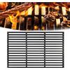 HENGMEI Griglia in ghisa smaltata per barbecue a carbonella, griglia a gas (42 x 28 cm)