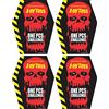 JOYTOSS One Pcs Chips Challenge (confezione da 4)