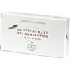 ANTICO CAFFE' NOVECENTO Selezione di Franco® | Filetti Alici Mar Cantabrico Olio di Oliva | Acciughe Mar Cantabrico Lavorazione Manuale | Cuzziol® Acciughe Cantabrico - 1 x Netto 70 Gr