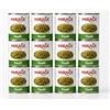 Generico Piselli Lessati in Lattina 12 x 400 g Conserva di Piselli Pronti all'Uso per Contorni, Insalate, Pasta, Riso, Minestre e Ricette di Cucina, Confezione Scorta da 4,8 kg
