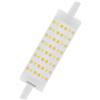 OSRAM Torcia LED dimmerabile con base R7s, tubo LED da 16 W, ricambio per lampadina da 125 W, bianco caldo (2700 K)\