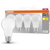 OSRAM, Lampadine LED Goccia, 10W Equivalenti 75W, Attacco E27, Luce Calda 2700K, Confezione da 4
