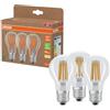 OSRAM Lampada LED Classica forma lampadina A100 7,2W trasparente E27
